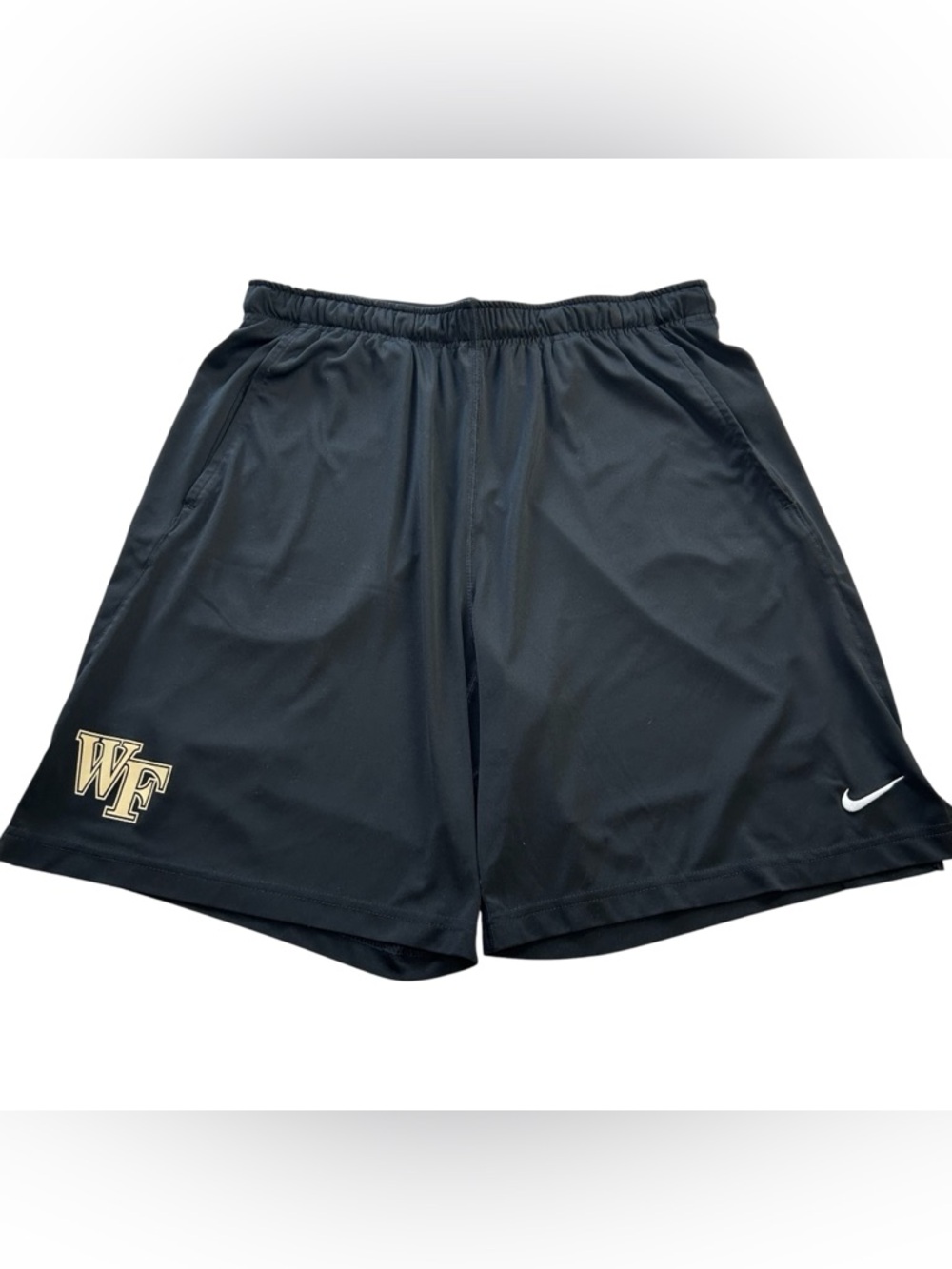 Nike Wake Forest TEAM ISSUED Demon Deacons Men’s Black Dri-FIT Shorts size XL